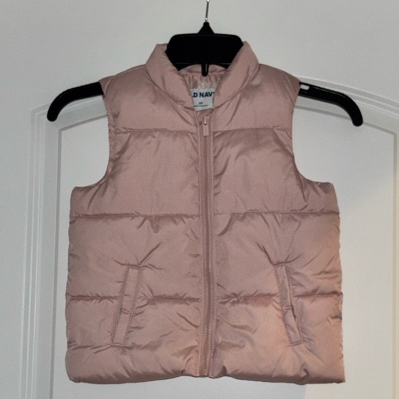 Old Navy Other - Old Navy Blush Pink Water-Resistant Vest Toddler Girl